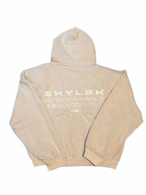 NEW SKYLRK Reverse Zip Hoodie L 60 Tenth Ave NYC Pop-Up Exclusive, Unisex